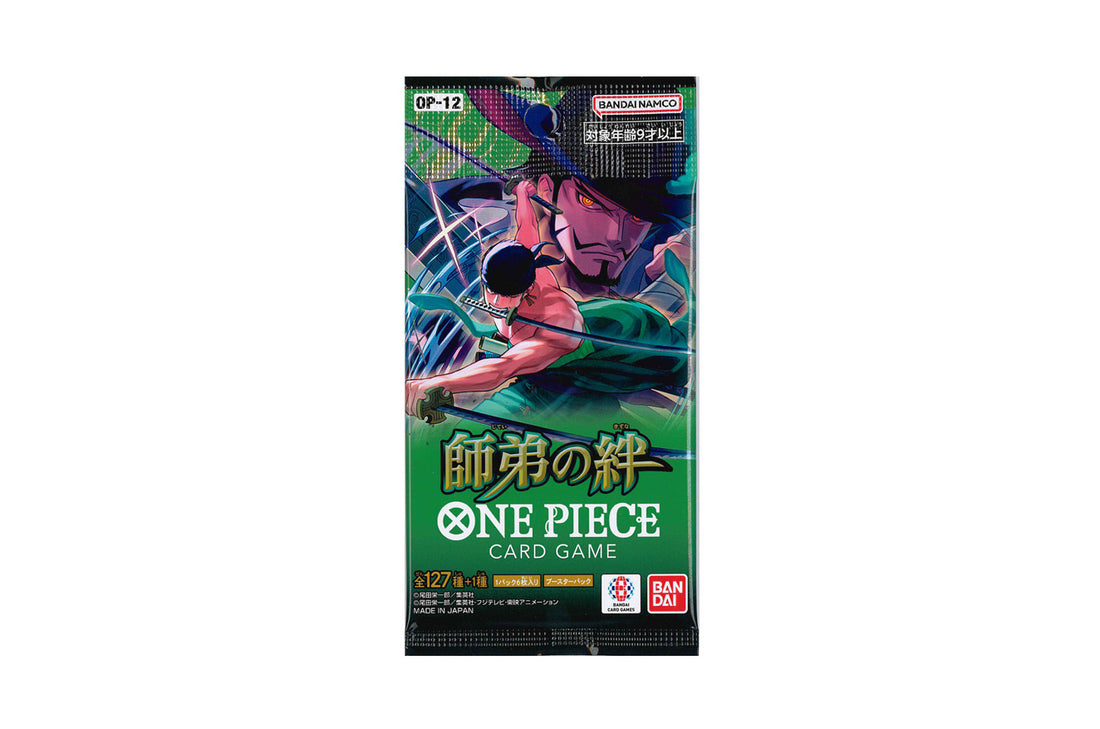 ONE PIECE JAPANESE BOOSTER PACK - LEGACY OF THE MASTER - [OP-12] - TheGeekTrainer